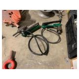 (2) GREENLEE HYDRAULIC PORTA POWER UNITS