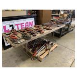 LARGE LOT RIDGID PIPE THREADERS, CUTTERS & PARTS