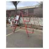 STORAGE RACK, 80' HIGH  X 7' WIDE