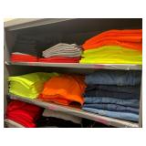 UPPER CABINET WITH SIZE 2XL WORK SHIRTS