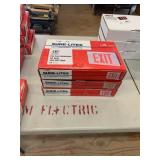 (3) SURE LITES LED EXIT SIGNS