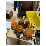 (5) STROBE WARING LIGHTS, MAGNETIC