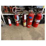 (5) FIRE EXTINGUISHERS