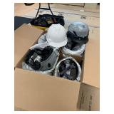 (20) MSA V GARD HARD HATS, WHITE