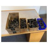 4 BOXES OF ASSORTED BINDER CLIPS