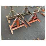 (2) ROLLER STANDS