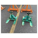 (2) ROLLER STANDS