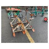 (4) ROLLER STANDS