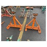 (2) ROLLER STANDS
