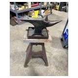 ANVIL WITH HARDY TOOL & STAND