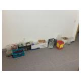 ASSORTED SIZED NUTS, BOLTS, WASHERS