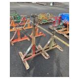 (2) GREENLEE 683 ROLLER STANDS