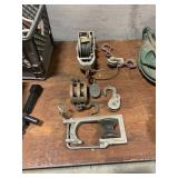 STRING BLOCK, PULLEY BLOCK, RATCHET STRAP HOIST