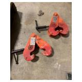 (2) U-LIFT BEAM CLAMPS
