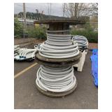 (2) SPOOLS WITH 1.5'  CORRUGATED FLEXIBLE CONDUIT