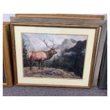 ELK WILDLIFE HOME DECOR ART PIECE