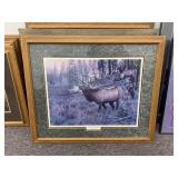 'A WORTHY OPPONENT' CYNTHIE FISHER ART PIECE