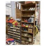 SHELVING UNIT WITH ASSORTED FUSES
