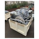 TOTE WITH ASSORTED FLEXIBLE CONDUIT