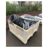 TOTE WITH ASSORTED FLEXIBLE CONDUIT