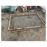 (2) 5' CYCLONE FENCE / GARDEN GATES