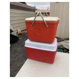 (2) COOLERS
