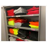 UPPER CABINET WITH SIZE SMALL WORK SHIRTS