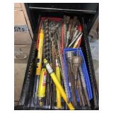 ASSORTED MASON BITS IN DRWAER