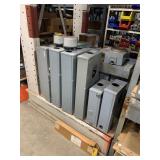ASSORTED METER BOXES WITH 2 METERS