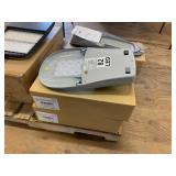 (2) LEOTECH GREEN COBRA  STREET LIGHTS