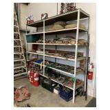 (1) SHELVING UNIT, WELDED