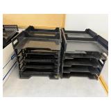 STACKABLE LETTER TRAYS