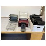 STACKABLE LETTER TRAYS & MISC