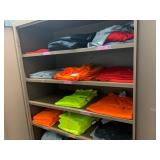 UPPER CABINET WITH SIZE LARGE WORK SHIRTS
