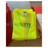 (5) RADIANS LARGE SIZE SAFETY VESTS, NEW