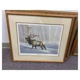 'THE INGALLS BULL' KEITH WARRICK ART PIECE