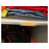 LOWER CABINET WITH SIZE YOUTH WORK SHIRTS