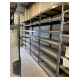 (4) SHELVING UNITS