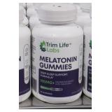 case of 135 bottles of 30 Melatonin gummies per bo