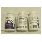 box of  126 bottles of 60 capsules Keto weight los