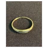14K-18K Yellow Gold Band (Size 7) (App. 1")