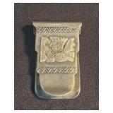 Vintage "Peru" Sterling Aztec Or Mayan Calendar De