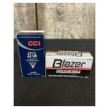 CCI .22LR and Blazer .22LR Ammos