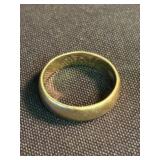 14K Yellow Gold Band (Size 8.5) (App. 1")