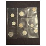Collection Of Silver Ecuadorian Currency (Assorted