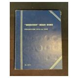 Mercury Head Silver Dime Collection 1916-1945 (Not