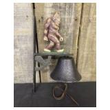Sasquatch Cast Iron Farm Bell
