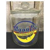 Vintage MoonPie Jar w/ Lid