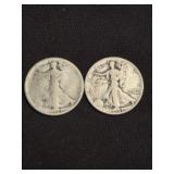 1943 - 1943 Walking Liberty Half Dollars (90% Silv
