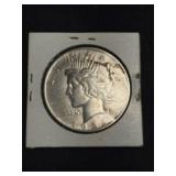 1923-D Peace Silver Dollar (90% Silver) 1.5"